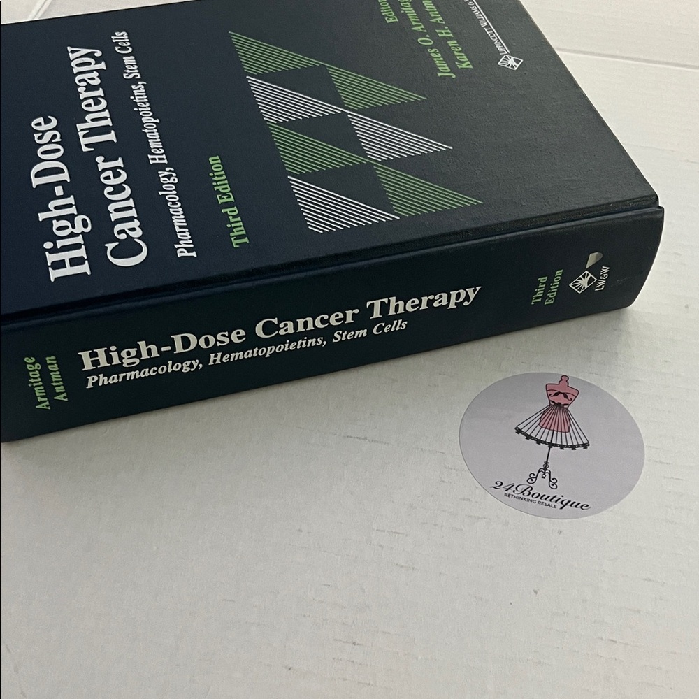 High Dose, Cancer Therapy, Pharmacology, Hematopoietins Stem Cells Third Edition